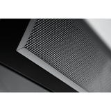 Respekta CH 89060 S, Campana extractora negro/Acero fino