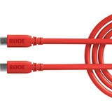 Rode Microphones USB 3.2 Gen1 Kabel SC27-R red, USB-C Stecker > USB-C Stecker, Cable rojo