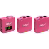 Rode Microphones Wireless GO (Gen 3), Micrófono rosa neón