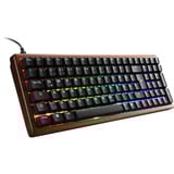 Sharkoon 4044951042623, Teclado para gaming madera/Negro