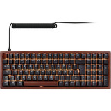 Sharkoon 4044951042623, Teclado para gaming madera/Negro