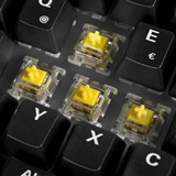 Sharkoon 4044951042623, Teclado para gaming madera/Negro