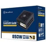 SilverStone SST-DA850R-GM 850W, Fuente de alimentación de PC negro