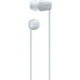 Sony WI-C100 Auriculares Inalámbrico Dentro de oído Llamadas/Música Bluetooth Blanco blanco, Inalámbrico, Llamadas/Música, 20 - 20000 Hz, 20 g, Auriculares, Blanco