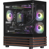 Thermaltake LCGS00001, Gaming-PC negro/Madera