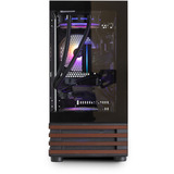 Thermaltake LCGS00001, Gaming-PC negro/Madera