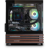 Thermaltake LCGS00001, Gaming-PC negro/Madera