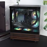 Thermaltake LCGS View 170WS, Gaming-PC negro/Madera
