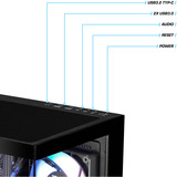 Thermaltake PC-000089-DE, Gaming-PC negro
