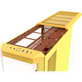 Thermaltake View 600 TG Butter Caramel, Caja de torre grande amarillo