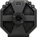 Thrustmaster T598 Negro, Rojo USB Volante + Pedales Analógico/Digital PC, PlayStation 4, PlayStation 5, Conjunto de simulador negro, Volante + Pedales, PC, PlayStation 4, PlayStation 5, Analógico/Digital, Accionamiento directo, Alámbrico, USB