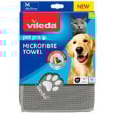 Vileda Toalla de microfibra Pet Pro M gris