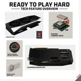 XFX RX-96TMERCB9, Tarjeta gráfica negro