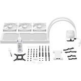 be quiet! LIGHT LOOP 360mm White Procesador Sistema de refrigeración líquida todo en uno 12 cm Blanco 1 pieza(s), Refrigeración por agua blanco, Sistema de refrigeración líquida todo en uno, 12 cm, 105,1 m³/h, Blanco