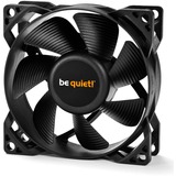 be quiet! Pure Wings 2 Carcasa del ordenador Ventilador 8 cm Negro negro, Ventilador, 8 cm, 1900 RPM, 19,2 dB, 26,3 cfm, 44,45 m³/h