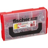 fischer FIXtainer - DUOPOWER 220 pieza(s) Anclaje de expansión, Pasador gris claro/Rojo, Anclaje de expansión, Concreto, Metal, Gris, 220 pieza(s), Caja