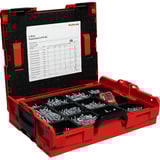 fischer L-BOXX 102 PowerFast II Pan-Head, Juego de tornillos plateado