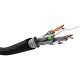 goobay Cable de red exterior Cat.7 S/FTP (PiMF) negro