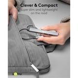 goobay Concentrador USB delgado de 5 puertos USB-C™ a USB-C/USB-A USB 3.2 Gen1, Hub USB gris