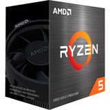 AMD Ryzen 5 5600 procesador 3,5 GHz 32 MB L3 Caja AMD Ryzen™ 5, Zócalo AM4, 7 nm, AMD, 3,5 GHz, 4,4 GHz