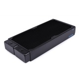 Alphacool 14441 accesorio o pieza de sistema de refrigeración para ordenador Radiador negro, Radiador, Latón, Cobre, Acero, Negro, 1/4", 60 °C, 4 Ventilador(es)