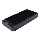 Alphacool 14441 accesorio o pieza de sistema de refrigeración para ordenador Radiador negro, Radiador, Latón, Cobre, Acero, Negro, 1/4", 60 °C, 4 Ventilador(es)