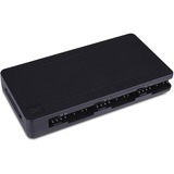 Alphacool Core 6x 4-Pin PWM/DRGB Splitter, Control del ventilador negro