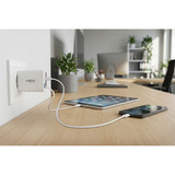 Ansmann Home Charger 230PD con cable / 3 A / 30 W / 2 puertos, Cargador blanco