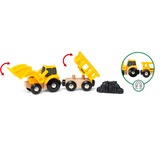BRIO Baustellenfahrzeuge Puzzles, Vehículo de juguete Baustellenfahrzeuge, 0,3 año(s)