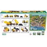 BRIO Baustellenfahrzeuge Puzzles, Vehículo de juguete Baustellenfahrzeuge, 0,3 año(s)