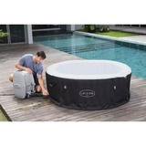 Bestway 60001 spa y jacuzzi Negro, Gris, Blanco 669 L Alrededor, Piscina negro, Negro, Gris, Blanco, 669 L, Alrededor, 4 personas(s), 40 °C, 2 °C/h