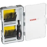 Bosch Juego de destornilladores con mango, 1/4", 37 piezas, Conjuntos de bits 