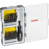Bosch Juego de destornilladores con mango, 1/4", 37 piezas, Conjuntos de bits 