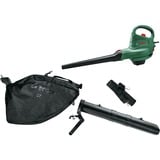 Bosch Universal GardenTidy 2300 2300 W, Aspirador/soplador verde/Negro, Soplador manual, 185 kmh, 285 kmh, 576 m³/h, 45 L, 12:1