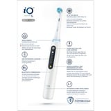 Braun iO Series 5 Adulto Cepillo dental oscilante Blanco, Cepillo de dientes eléctrico blanco, Adulto, Cepillo dental oscilante, Cuidados diarios, Intenso, Sensible, Super sensitive, Blanqueador, Blanco, 2 min, Blanco