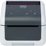 Brother TD-4520DN impresora de etiquetas Térmica directa 300 x 300 DPI 203 mm/s Alámbrico Ethernet gris/blanco, Térmica directa, 300 x 300 DPI, 203 mm/s, Alámbrico, Gris, Blanco