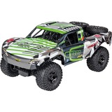 Carson Amphi Power Truck modelo controlado por radio Camión de carreras Motor eléctrico 1:10, Radiocontrol verde/Plateado, Camión de carreras, 1:10, 8 año(s), 600 mAh, 1,85 kg