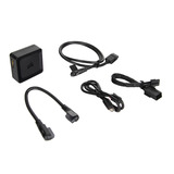 Corsair iCUE LINK-System-Hub BULK, Control del ventilador negro