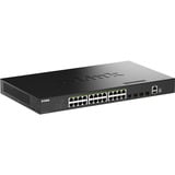 D-Link DGS-1530-28/E, Interruptor/Conmutador negro