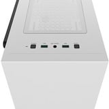 DeepCool Macube 110 Blanco Cristal Templado Lateral, Cajas de torre blanco, Midi Tower, PC, Blanco, micro ATX, Mini-ITX, Acrilonitrilo butadieno estireno (ABS), SPCC, Vidrio templado, Juego