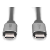 Digitus Cable de conexión USB 3.2 Gen 1 USB-C > USB-C negro/Gris
