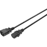 Digitus Cable de extensión de red, Cable alargador negro