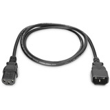 Digitus Cable de extensión de red, Cable alargador negro
