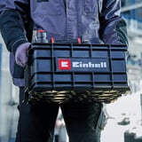 EINHELL Maletín de sistema E-Case, Caja de herramientas gris