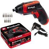 EINHELL TE-SD 3,6/1 Li Negro, Rojo, Destornillador rojo/Negro, 6/1 Li, Soporte para puntas magnéticas, Negro, Rojo, 4,5 Nm, 6,35 mm, Batería, 3,6 V