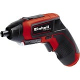 EINHELL TE-SD 3,6/1 Li Negro, Rojo, Destornillador rojo/Negro, 6/1 Li, Soporte para puntas magnéticas, Negro, Rojo, 4,5 Nm, 6,35 mm, Batería, 3,6 V