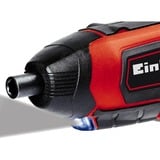 EINHELL TE-SD 3,6/1 Li Negro, Rojo, Destornillador rojo/Negro, 6/1 Li, Soporte para puntas magnéticas, Negro, Rojo, 4,5 Nm, 6,35 mm, Batería, 3,6 V