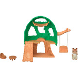 EPOCH Sylvanian Families - Casa del árbol de aventuras para bebés, Juegos de construcción 
