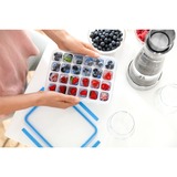 Emsa 508570 recipiente de almacenar comida Rectangular Caja 0,55 L Transparente 3 pieza(s) transparente/Azul, Caja, Rectangular, 0,55 L, Transparente, Elastómero termoplástico (TPE), Alemania