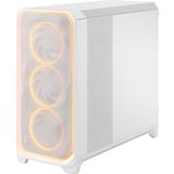 Fractal Design Meshify 3 XL Ambience Pro RGB Tinte Claro, Caja de torre grande blanco